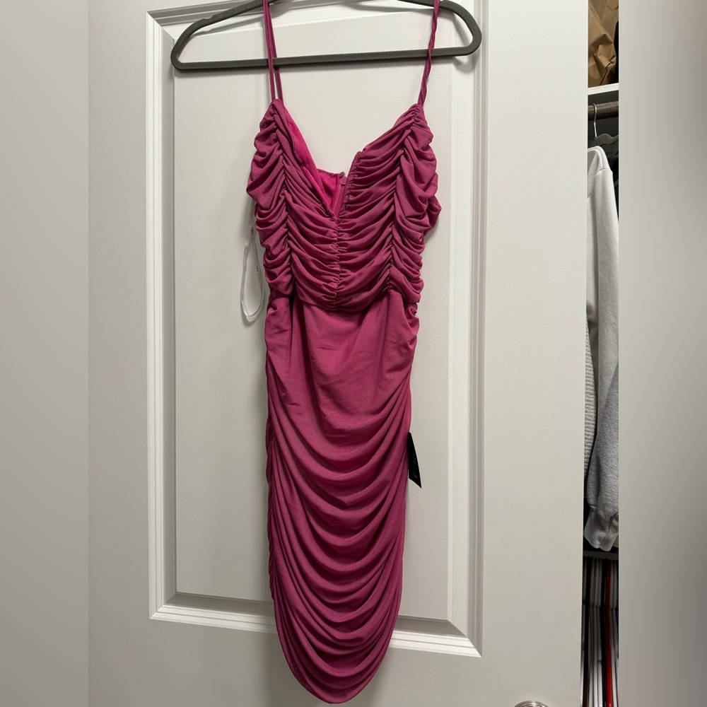 Pink Mini Dress